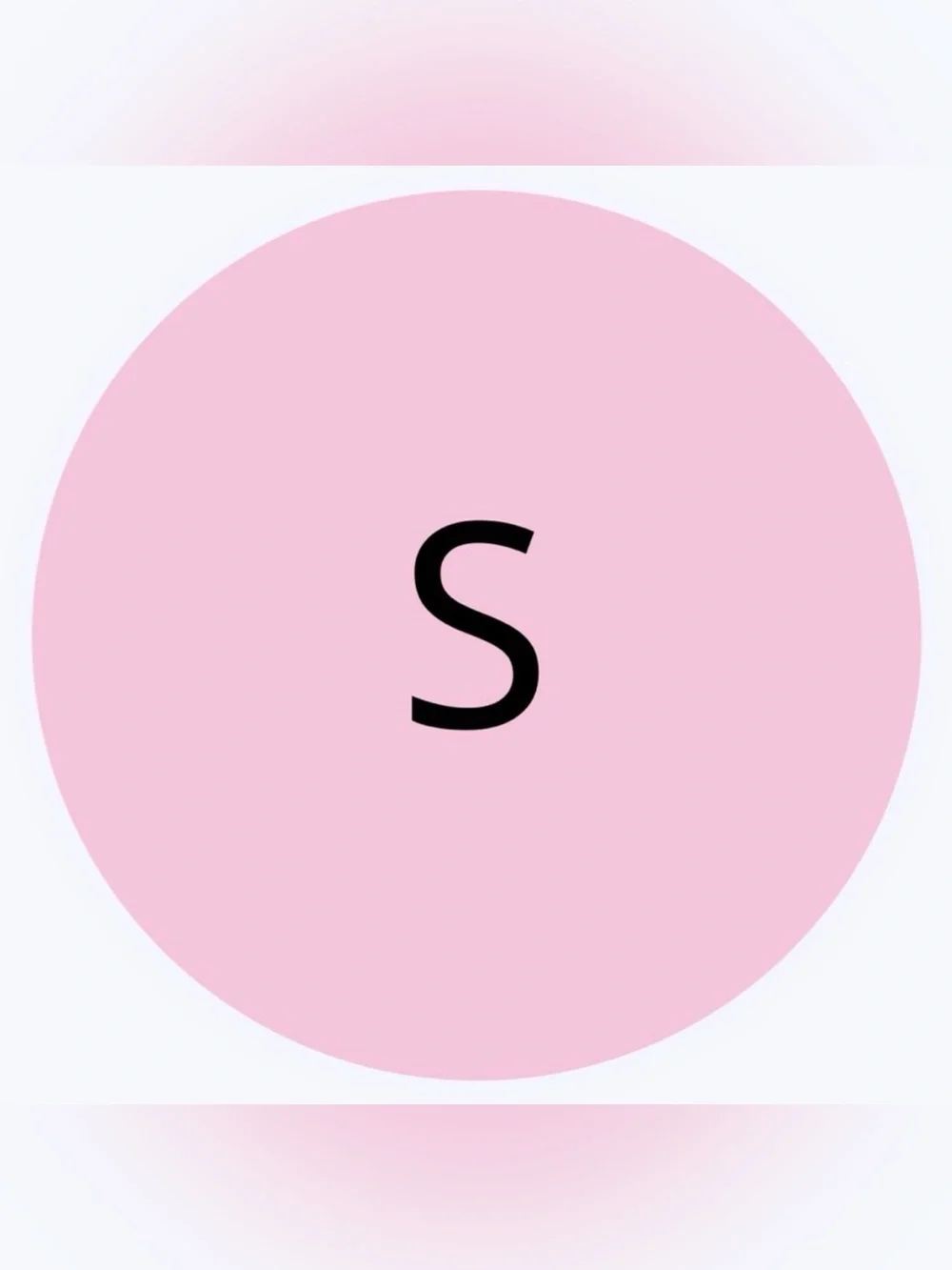 50 STICKERS - 2” ROUND - SIZE SMALL “S” - CLOTHING LABELS - PINK